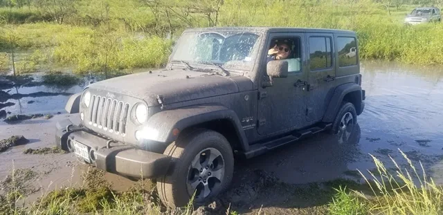 Offroad vehicle in mud pit at 281 Country Club San Antonio
